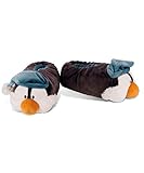 NICI 42043 Winter Hausschuhe Pinguin Toddytom, 38-41, grau/weiß