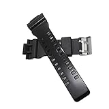 TTUC Weiches Silikon-Gummi-Dornschließe für GA100 GA110/120/GD100/120/GA300 Sport-Uhrenarmband, Ersatzarmb