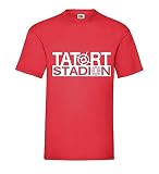 Tatort Stadion Männer T-Shirt Rot M