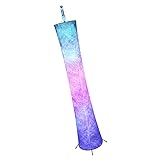 TISHITA LED-Stehlampe Strip Light mit Fernbedienung Timer Bar RGB Kreativ Bunt für Indoor Outdoor, Schlafzimmer, DJ Studio, Festival Dekoration - RUNDEN