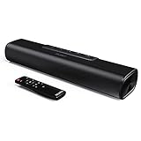 Majority Saxon Mini Bluetooth Surround Sound Soundbar für TV Geräte + 3D Sound Modus für Film, Musik + Podcasts, Perfekt als TV Bluetooth Lautsprecher oder PC Lautsprecher…