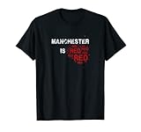 Manchester Is Red Fußball-Fans T-S