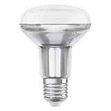 OSRAM LED-Reflektor | Basis: E27 | Warmweiß | 2700 K | 4,30 W | entspricht 60 W | LED STAR R80 [Energieklasse A+]