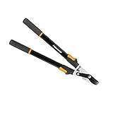Fiskars 1027528 Podadera DOS Manos Telescopica Diametro 45mm 63cm-83cm, S
