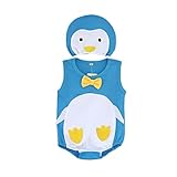 Baby Junge MäDchen Strampler Baumwolle Babykleidung Summer Infant Baby Niedlichen Cartoon Tiere Giraffe KüHe Einteilige Strampler Baumwolle Langarm Overall Body +Hat（0-18Monate） 2022