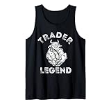 Trader Legend Day Trading Börse Trader Bull Broker Tank Top