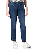 TOM TAILOR MY TRUE ME Damen Plussize Slim Fit Jeans 1013440, 10119 - Used Mid Stone Blue Denim, 46