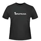 Bräutigam - Hochzeit - Junggesellenabschied, Herren T-Shirt - Fairtrade, Größe L, schw