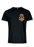 LA FAMILIA VIDA LOCA Original, Santa Muerte T-Shirt, schwarz oder weiß (SCHWARZ, XXL)