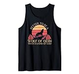 Wikinger Valhalla - Wikinger Spruch 'Better To Be a Wolf of Odin' Tank Top