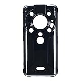 für AGM Glory SE Hülle, Weiche TPU Back Cover Stoßfeste Silikon Bumper Anti-Fingerabdrücke Ganzkörper Schutzhülle für AGM G1 Pro (6,53 Zoll) (Schwarz)