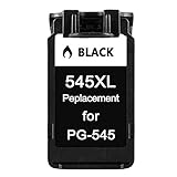 VDFHB PG545XL, CL-546XL-kompatible Tintenpatrone, einfach zu fügen Tinte für Canon Pixma IP2800 IP2850 Mg2400 Mg2450 Mg2455 Black