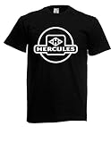 T-Shirt - Mofa Moped Hercules (Schwarz, L)