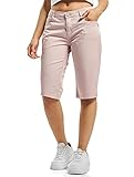 Sublevel Damen Baumwoll Bermuda-Shorts im Chino Stil Light-Rose XXL