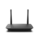 Linksys E5400 Wi-Fi 5 Router Dual-Band (Fast Wireless Router, AC1200, 4 Ethernet Ports) schw