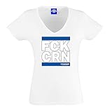 Volkspark Hamburg Frauen T-Shirt FCK CRN Spendenshirt Weiß S