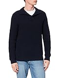 Amazon-Marke: find. Herren pullover herren Phrm3748, Blau (Navy), S, Label: S