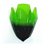 Motorrad Windschirm Für Kawasaki Für Z1000 Für Z 1000 2010-2013 10-13 Motorrad Windschutzscheibe Blase Windschutzscheibe Rauch Schwarz Klar Acryl Windabweiser Scheiben Windabweiser (Farbe : 3)
