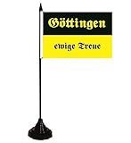 U24 Tischflagge Göttingen ewige Treue Fahne Flagge Tischfahne 10 x 15