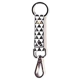 The Legend of Zelda Schwarz und Weiß Schlüsselanhänger schwarz-weiß