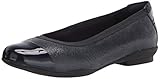 Clarks Damen Sara Orchid Ballerinas, Lederkombi Marineblau, 36.5 EU