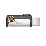 SanDisk Ultra Dual USB Type-C Laufwerk Smartphone Speicher 64 GB (Mobiler Speicher, USB 3.1, versenkbarer Doppelanschluss, 150MB/s Übertragungsraten, USB Laufwerk)