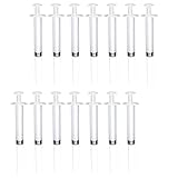 Artibetter 20 Stücke Kunststoff Spritze Blasenspritze Analspritzen Einwegspritzen Leimspritze Insulinspritzen Einweg Vaginal Applikatoren Dosierspritze Flüssigkeitsspritze für Männer F