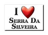 Enjoymagnets Gewächshaus für Silveira (L) Magnet Portugal Souvenir I Love Geschenk