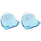 HXRRB 2Pcs Nassrasierer Wandhaken, Nassrasierer Saugnapf Halter Set, Rasiererhalter Für Dusche Saugnapf Halterung für Rasierer, Saugnapf Rasierer Rack für Glas und F