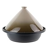 Cook Concept KC2404 Induktion Tajine, Rostfreies Metall, Taupe, One S