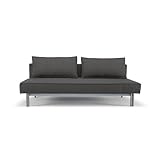 Innovation Schlafsofa SLY Schlafcouch Bett Gäste Sofa Bett schw