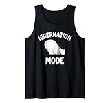 Bearly Awake niedlicher Schläfriger Bär für Winterschläfer Tank Top