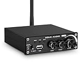 320W Bluetooth 5.0 Leistungsverstärker Mini Stereo Power Amplifier Subwoofer Amp USB Music Player Verstärk