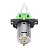 DC12V/24V Tube Head Dosierpumpe Peristaltikpumpe Labor für Aquarium experimentelle biochemische Analyse(Grün, 12V 2 * 4)
