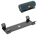 TXEsign Schreibtisch-Lautsprecherständer, Acryl-Bluetooth-Lautsprecherhalter, Schreibtischständer, Dockingstation, Tischständer für zylindrische Lautsprecher (schwarz)