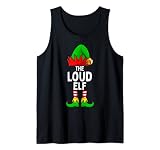 Laute Elf Passende Familie Weihnachten Tank Top