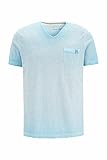 Camp David Herren Streifenshirt Oil Dyed mit Back