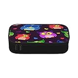 Viele bunte Wohnungstüren zum Aufhängen, Kulturbeutel, Kosmetiktasche, Organizer für Damen, Mädchen, Kinder, w