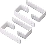 4PCS weiß beschichtetes Eisen 7-Form Etagenbett-Leiterhaken für Etagenbett-Leiter E