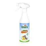 ENVIRA Pet Protect - Anti Juckreiz-Spray für Hunde & Katzen - Schutz vor Zecken, Flöhen & Larven - Mit Geraniol - 500