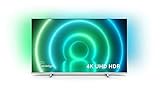 Philips 50PUS7956/12 LED-Fernseher, silber, UltraHD/4K, Triple Tuner, SmartTV