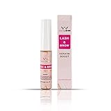 Miss Lashes Keratin Boost (5ml) – Wimpern- & Augenbrauenpflege mit Collagen, Weizen- & Seidenprotein, Schützt vor Wimpernbruch, Repariert Wimpern-Schäden durch Färbung, Lifting oder Extensions – 5