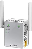 Netgear WLAN Repeater EX3700 WLAN Verstärker, AC750 Dual-Band WiFi 2,4/5 GHz, Abdeckung 2 bis 3 Räume & 15 Geräte, Gigabit LAN-Port, Geschwindigkeit bis zu 750 MBit/