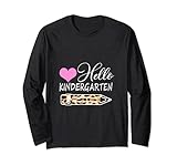 Hello Kindergarten, Back to School Zebra T-Shirt Lang