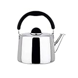 XBYUNDING Pfeifkochkessel, groß-kaliberer Auslauf-Design Verdickter Bottom Edelstahl-Kessel mit großem Kapazität, geeignet, for Home Office Outdoor-Geb
