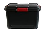 Aufbewahrungsbox mit Deckel Outback 60 L Schwarz (60L)