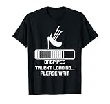 Funny Dudelsack Shirt: Dudelsack Talent wird geladen Bitte w