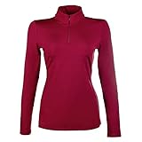 HKM Basic Funktionsshirt weinrot XS