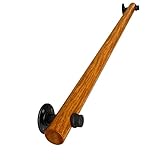 HOTRA Treppengeländer aus Holz Indoor Schwerlast rutschfest Barrierefreie Haltegriffe Wandhalterung Treppengeländer für Home Loft (Size : 50cm)