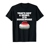 I Love Curling Sport Lustiges Curling Zitat T-S